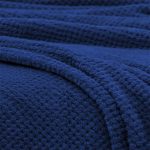LINO Κουβέρτα Υπέρδιπλη (220x240) Fleece Napnest Σκούρο Μπλε - Image 3