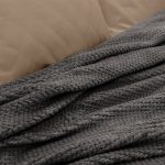 LINO Κουβέρτα Υπέρδιπλη (220x240) Fleece Napnest Σκούρο Γκρι - Image 2