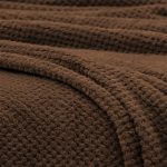 LINO Κουβέρτα Υπέρδιπλη(220x240) Fleece Napnest Καφέ - Image 3