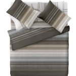 Σετ Σεντόνια Υπέρδιπλα Με Λάστιχο 160×200+32 Saint Clair Keros Cocoa