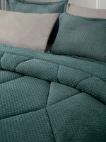 Κουβερτοπάπλωμα Ημίδιπλο 180×240 Saint Clair Serena Emerald - Image 2