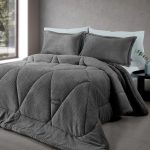 Κουβερτοπάπλωμα Υπέρδιπλο 220×240 Saint Clair Serena Carbon