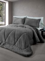 Κουβερτοπάπλωμα Υπέρδιπλο 220×240 Saint Clair Serena Carbon