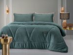 Κουβερτοπάπλωμα Υπέρδιπλο 220×240 Saint Clair Serena Emerald