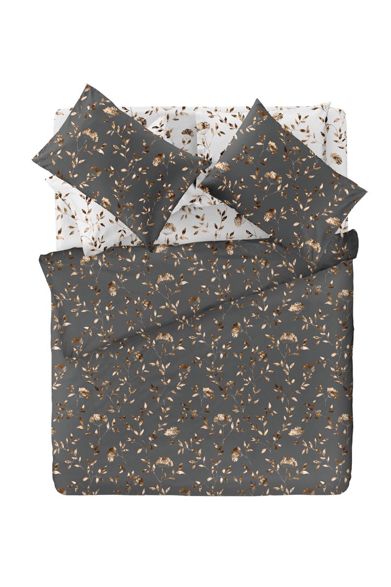 1712092225001 Σετ Παπλωματοθήκη Υπέρδιπλη 225×245 Saint Clair Amor Golden - Image 1