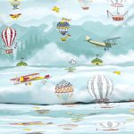 LINO Σετ Παιδική Παπλωματοθήκη (160x240) Cloud Chasers Πετρόλ - Image 3