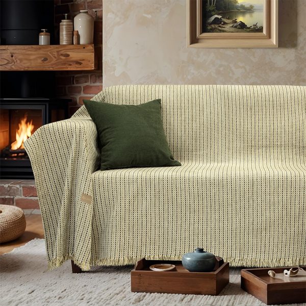 LINO Ριχτάρι Πολυθρόνας (180x180) Velora Λαδί