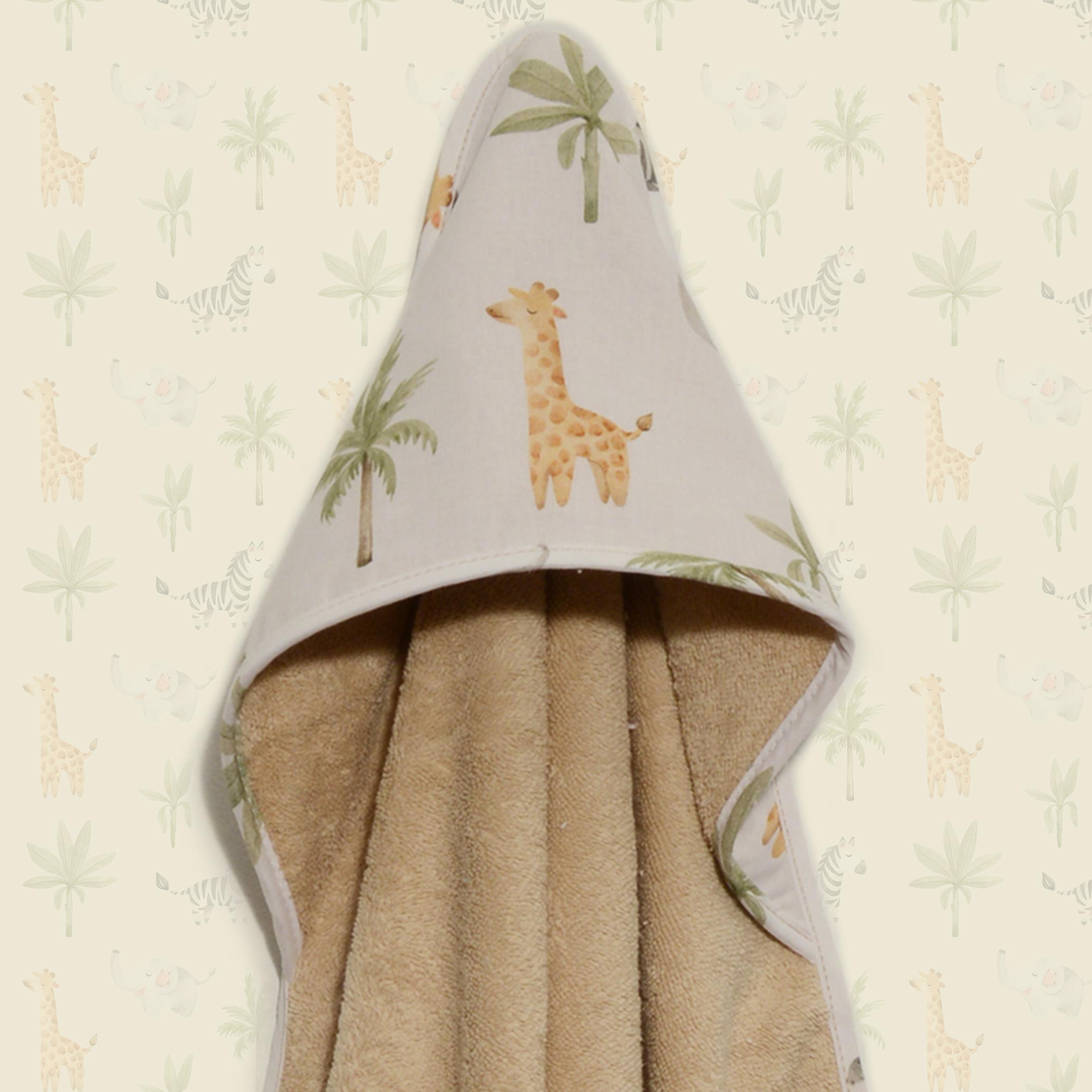 46-6730-424 Μπουρνούζι κάπα 75x75 100% βαμβάκι 450 γρμ/τμ Des.424 Oliver Baby - Image 1