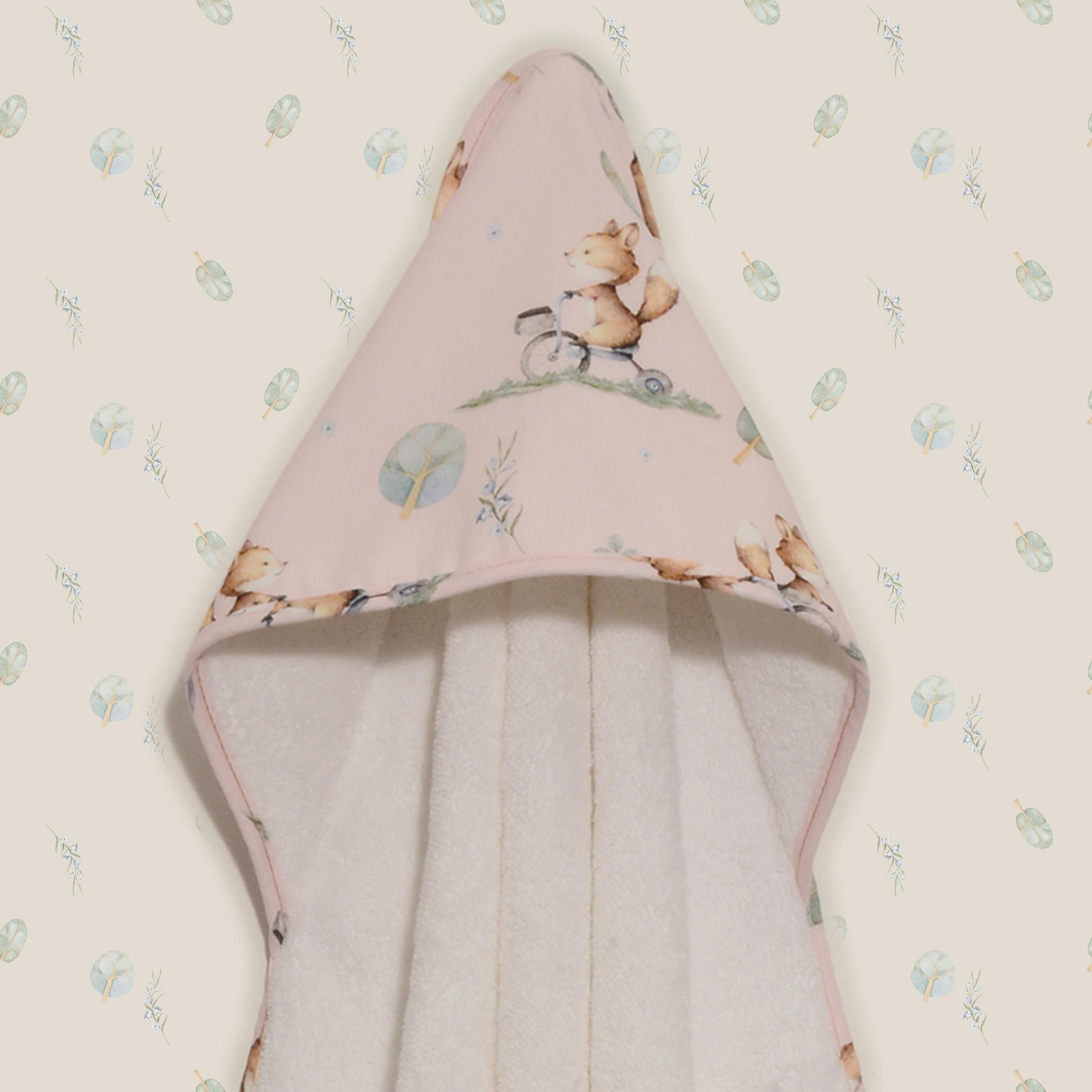 46-6730-426 Μπουρνούζι κάπα 75x75 100% βαμβάκι 450 γρμ/τμ Des.426 Oliver Baby - Image 1