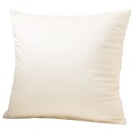 Beauty Home Μαξιλαροθήκη 45 x 45 cm Βελούδο Εκρού