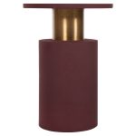 ΒΟΗΘΗΤΙΚΟ ΤΡΑΠΕΖΑΚΙ PUNJAB HM4240.06 ΜΕΤΑΛΛΟ ΣΕ ΚΕΡΑΜΙΔΙ-ΧΡΥΣΟΧΑΛΚΙΝΟ Φ30,5x42Υεκ. - Image 3