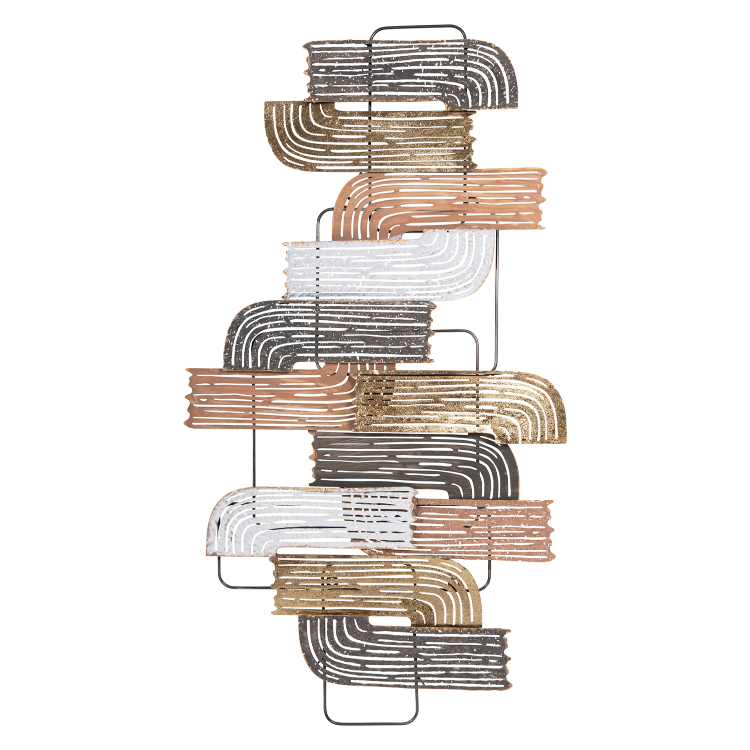 diakosmitiko-toichoy-fb94206-metallo-se- ΔΙΑΚΟΣΜΗΤΙΚΟ ΤΟΙΧΟΥ HM4206 ΜΕΤΑΛΛΟ ΣΕ ΔΙΑΦΟΡΑ ΧΡΩΜΑΤΑ 58x4x109εκ. - Image 1