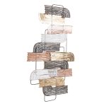 ΔΙΑΚΟΣΜΗΤΙΚΟ ΤΟΙΧΟΥ HM4206 ΜΕΤΑΛΛΟ ΣΕ ΔΙΑΦΟΡΑ ΧΡΩΜΑΤΑ 58x4x109εκ. - Image 3