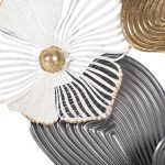 ΔΙΑΚΟΣΜΗΤΙΚΟ ΤΟΙΧΟΥ HM4214 ΜΕΤΑΛΛΟ ΣΕ ΛΕΥΚΟ-ΓΚΡΙ-ΧΡΥΣΟ 51x7,5x120εκ. - Image 6