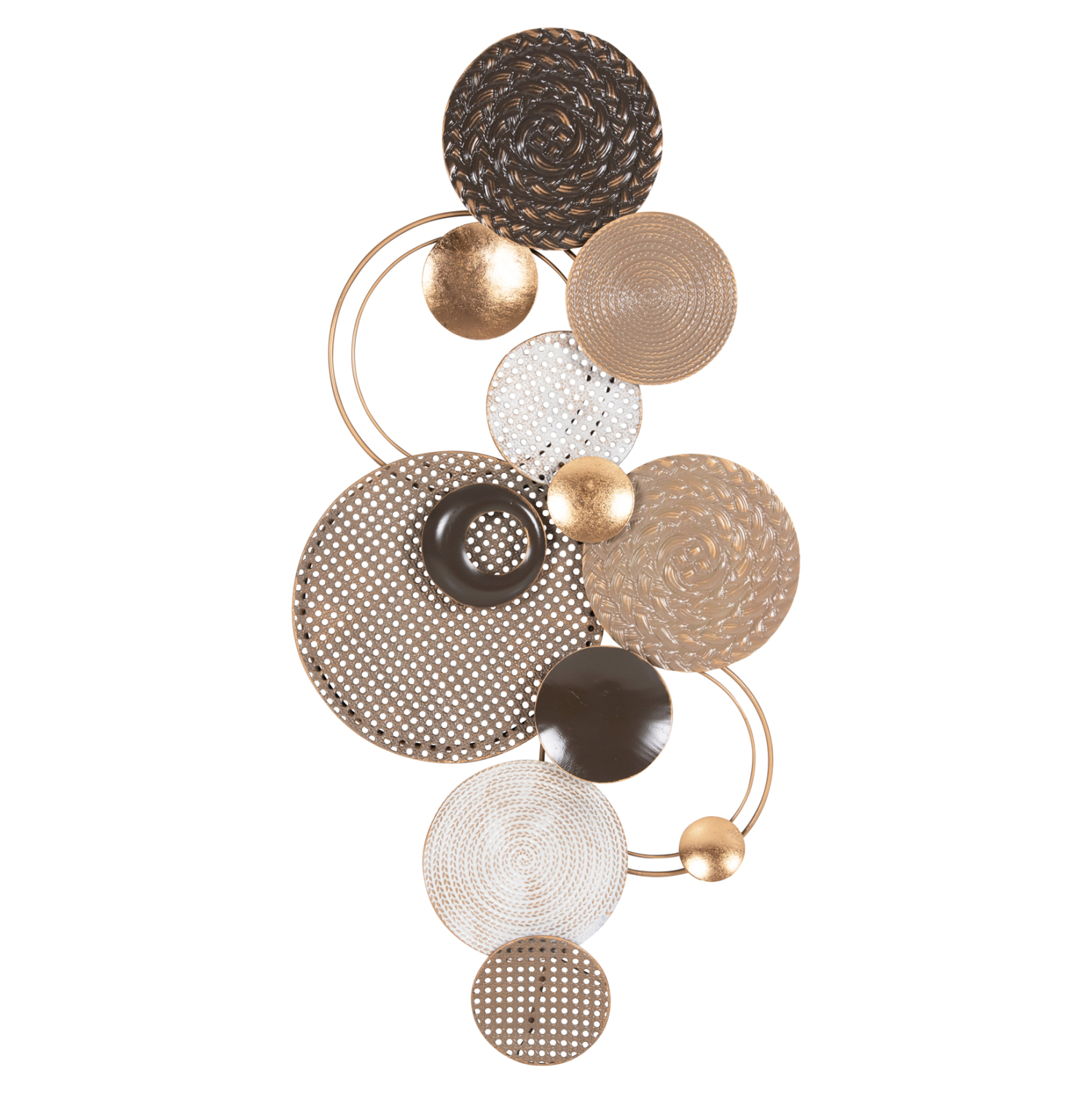 diakosmitiko-toichoy-fb94215-metallo-se- ΔΙΑΚΟΣΜΗΤΙΚΟ ΤΟΙΧΟΥ HM4215 ΜΕΤΑΛΛΟ ΣΕ ΓΗΙΝΑ ΧΡΩΜΑΤΑ 60x5x122 εκ. - Image 1