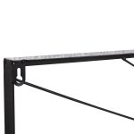 ΔΙΑΚΟΣΜΗΤΙΚΟ ΤΟΙΧΟΥ HM4219 ΔΙΑΦΟΡΕΣ ΑΠΟΧΡΩΣΕΙΣ ΞΥΛΟΥ-ΜΑΥΡΟ ΜΕΤΑΛΛΟ 117x3x50Υεκ. - Image 6