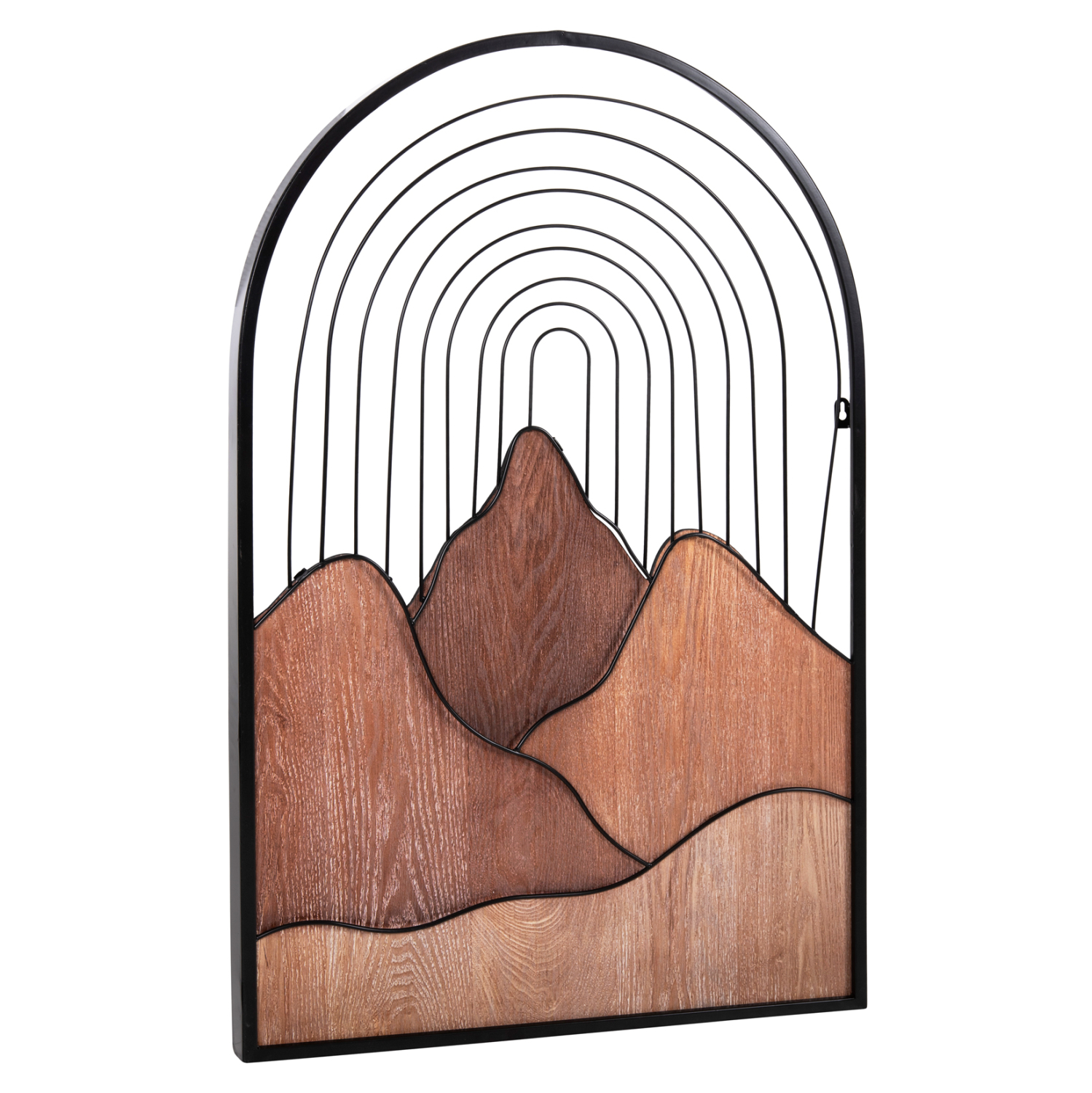 diakosmitiko-toichoy-fb94220-diafores-ap ΔΙΑΚΟΣΜΗΤΙΚΟ ΤΟΙΧΟΥ HM4220 ΔΙΑΦΟΡΕΣ ΑΠΟΧΡΩΣΕΙΣ ΞΥΛΟΥ-ΜΑΥΡΟ ΜΕΤΑΛΛΟ 60x3,5x93Υεκ. - Image 1