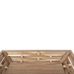 ΔΙΣΚΟΣ ΣΕΡΒΙΡΙΣΜΑΤΟΣ ΟΡΘΟΓΩΝΙΟΣ HM4228 ΞΥΛΟ ΕΛΑΤΟΥ & MDF 51x32x5,5Υ εκ. - Image 5