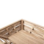 ΔΙΣΚΟΣ ΣΕΡΒΙΡΙΣΜΑΤΟΣ ΟΡΘΟΓΩΝΙΟΣ HM4228 ΞΥΛΟ ΕΛΑΤΟΥ & MDF 51x32x5,5Υ εκ. - Image 6