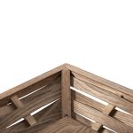 ΔΙΣΚΟΣ ΣΕΡΒΙΡΙΣΜΑΤΟΣ ΤΕΤΡΑΓΩΝΟΣ HM4229 ΞΥΛΟ ΕΛΑΤΟΥ & MDF 36x36x6Υ εκ. - Image 5