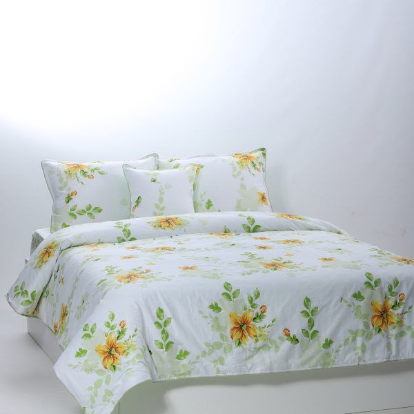 παπλωματοθήκη 160cm x 240cm κατωσέντονο με λάστιχο 110cm x 210cm+19cm 1x50cm x 70cm 40cm x 40cm joy-18 SilkFashion