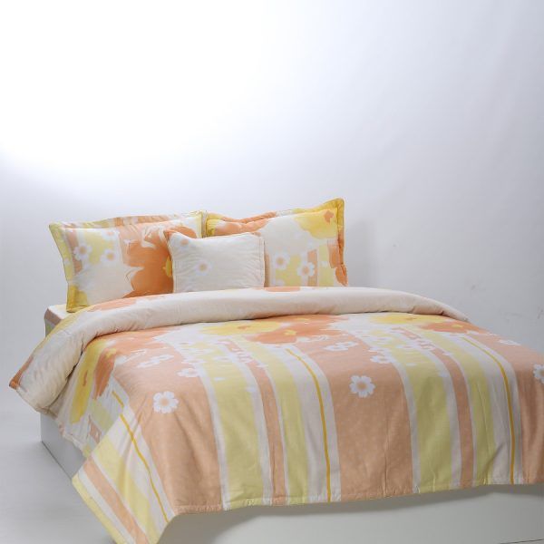 παπλωματοθήκη 160cm x 240cm κατωσέντονο με λάστιχο 110cm x 210cm+19cm 1x50cm x 70cm 40cm x 40cm joy-20 SilkFashion