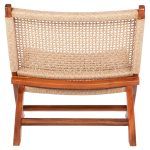 ΚΑΡΕΚΛΑ LOUNGE ΑΝΑΔΙΠΛΟΥΜΕΝΗ FERM HM9477.01 ΜΑΣΙΦ ΤΕΑΚ ME ΣΧΟΙΝΙ VIRO 65,5x80x67Υεκ - Image 6