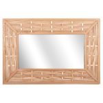 ΚΑΘΡΕΠΤΗΣ ΤΟΙΧΟΥ ΟΡΘΟΓΩΝΙΟΣ HM4225 ΜΠΑΜΠΟΥ ΣΕ ΧΡΩΜΑ ΟΑΚ 120x2,5x80 εκ. - Image 3