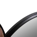 ΚΑΘΡΕΠΤΗΣ ΤΟΙΧΟΥ ΣΤΡΟΓΓΥΛΟΣ DAVION HM4217 MDF-BLACK METAL 123x5x63Υεκ. - Image 6