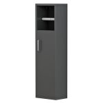 ΝΤΟΥΛΑΠΙ ΜΠΑΝΙΟΥ DAMIEN HM9025.11 ΜΕΛΑΜΙΝΗ ΑΝΘΡΑΚΙ 20x13x70Yεκ. - Image 4