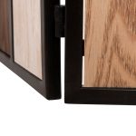 ΠΑΡΑΒΑΝ 6-ΦΥΛΛΟ ΜΟΝΗΣ ΟΨΗΣ CRYPT HM4221 MDF ΣΕ 4 ΧΡΩΜΑTA-ΜΑΥΡΟ ΜΕΤΑΛΛΟ 241x1,5x180Υεκ. - Image 6