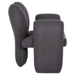 ΠΟΛΥΘΡΟΝΑ HARTT HM9777.01 ΓΚΡΙ TEDDY ΥΦΑΣΜΑ 84x74x87Yεκ. - Image 4