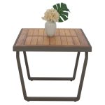 ΣΕΤ ΣΑΛΟΝΙ 4ΤΜΧ ΕΞΩΤΕΡΙΚΟΥ ΧΩΡΟΥ ΑΛΟΥΜΙΝΙΟΥ KAI ΜΑΣΙΦ ΞΥΛΟ ΙΡΟΚΟ HM5885.01 - Image 6