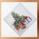 xριστουγεννιάτικο Πετσετάκι 44x44 Cotone | Cat Tree