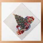 xριστουγεννιάτικο Πετσετάκι 44x44 Cotone | xmas Tree