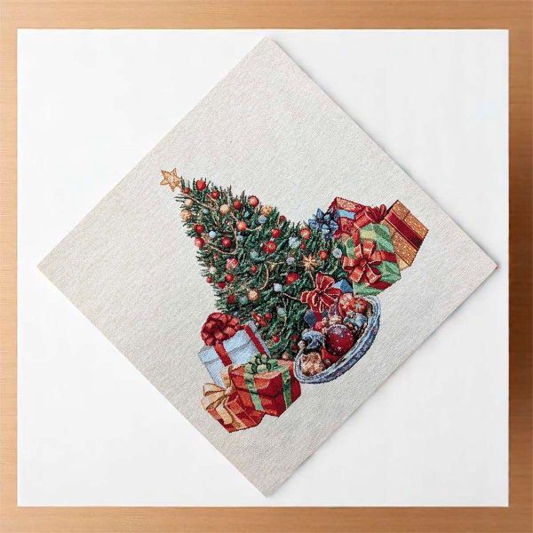 xριστουγεννιάτικο Πετσετάκι 44x44 Cotone | xmas Tree
