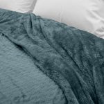 LINO Κουβέρτα Μονή (160x220) Sherpa Lofti Ντένιμ - Image 3