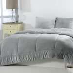 Κουβερτοπάπλωμα solid (220cm x 240cm) silver grey SilkFashion