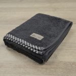 LINO Πετσέτα Προσώπου (50x90) Marley Ανθρακί - Image 3