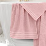 LINO Σετ πετσέτες 3τμχ (30x50,50x90,70x140) Veluva Κοραλί - Image 2