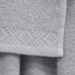 LINO Σετ πετσέτες 3τμχ (30x50,50x90,70x140) Serapha Ανοιχτό Γκρι - Image 2