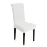 LINO Κάλυμμα Καρέκλας Ελαστικό Elegance Λευκό