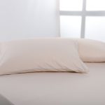 Ζευγάρι μαξιλαροθήκες jersey (50cm x 70cm) light beige SilkFashion