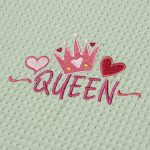 ΚΟΥΒΕΡΤΑ ΠΙΚΕ ΚΟΥΝΙΑΣ 110X140 ADAM HOME QUEEN GREEN - Image 2