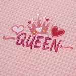 ΚΟΥΒΕΡΤΑ ΠΙΚΕ ΑΓΚΑΛΙΑΣ 80X110 ADAM HOME QUEEN OPAL ROSE