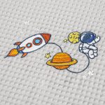 ΚΟΥΒΕΡΤΑ ΠΙΚΕ ΑΓΚΑΛΙΑΣ 80x110 ADAM HOME SPACE GREY - Image 2