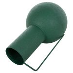 ΔΙΑΚΟΣΜΗΤΙΚΟ BAZO FLAGON HM4260.03 ΜΕΤΑΛΛΟ ΣΕ ΠΡΑΣΙΝΟ Φ26x45Υ εκ. - Image 5