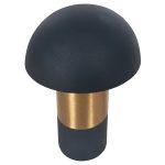 ΕΠΙΤΡΑΠΕΖΙΟ ΦΩΤΙΣΤΙΚΟ PUNE HM4245.05 ΜΕΤΑΛΛΟ ΣΕ ΜΠΛΕ ΑΝΘΡΑΚΙ-ΧΡΥΣΟ Φ20,5x32,5Υεκ. - Image 4