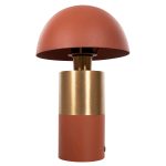 ΕΠΙΤΡΑΠΕΖΙΟ ΦΩΤΙΣΤΙΚΟ PUNE HM4245.08 ΜΕΤΑΛΛΟ ΣΕ ΠΟΡΤΟΚΑΛΙ-ΧΡΥΣΟ Φ20,5x32,5Υεκ. - Image 3