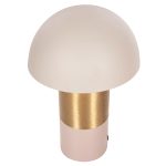 ΕΠΙΤΡΑΠΕΖΙΟ ΦΩΤΙΣΤΙΚΟ PUNE HM4245.10 ΜΕΤΑΛΛΟ ΣΕ ΜΠΕΖ-ΧΡΥΣΟ Φ20,5x32,5Υεκ. - Image 4